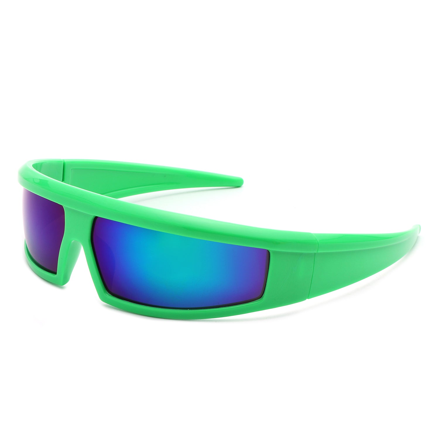 Starwise Futuristic Y2K Wrap Around Sports Sunglasses with a sleek design and protective lenses.