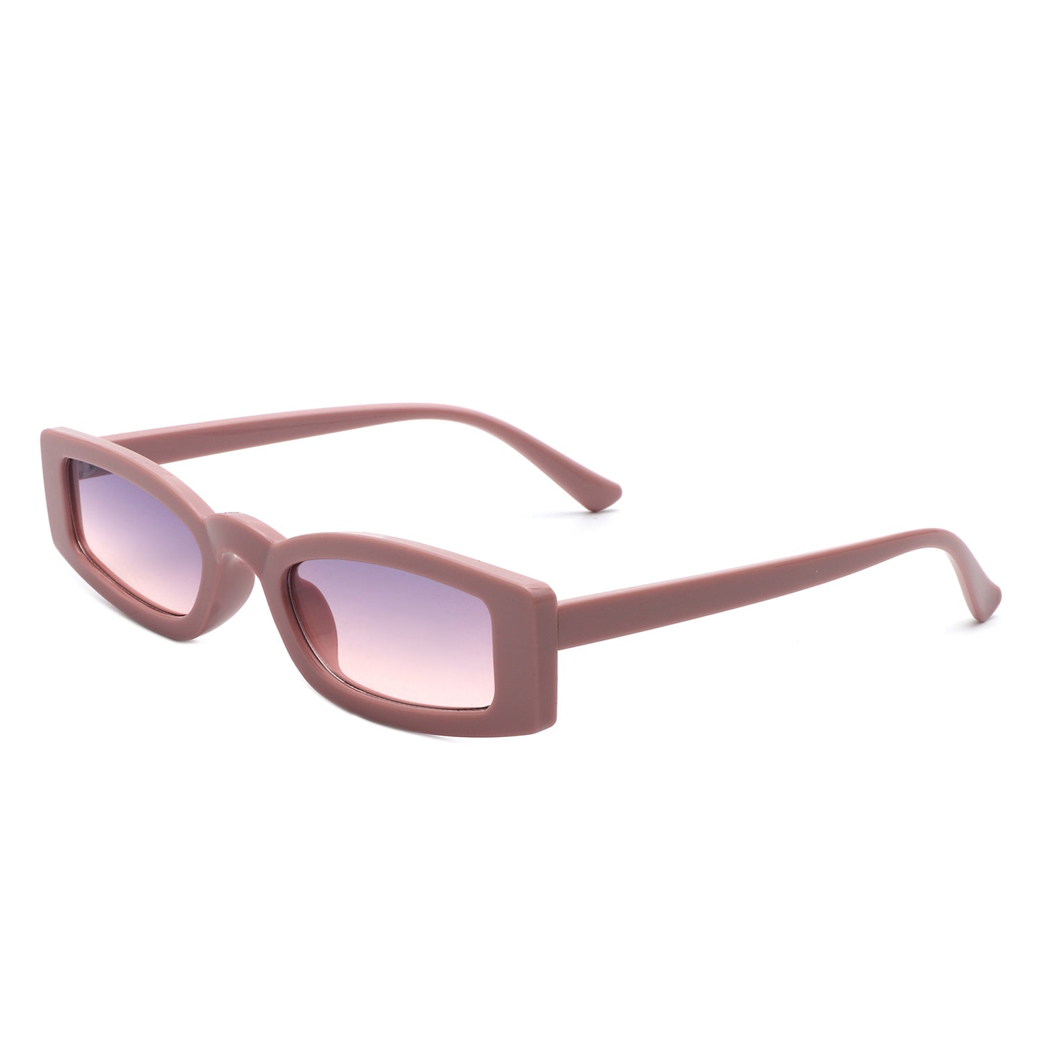 Starzest Retro Rectangle Slim Tinted Square Narrow Sunglasses with a stylish design and UV protection.