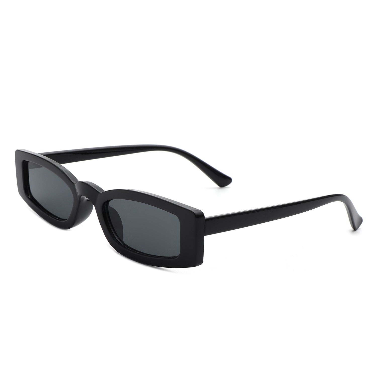 Starzest Retro Rectangle Slim Tinted Square Narrow Sunglasses with a stylish design and UV protection.