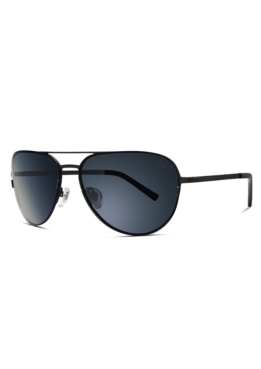 Titanium Aviators - V2 sunglasses with changeable lenses in various colors displayed elegantly.