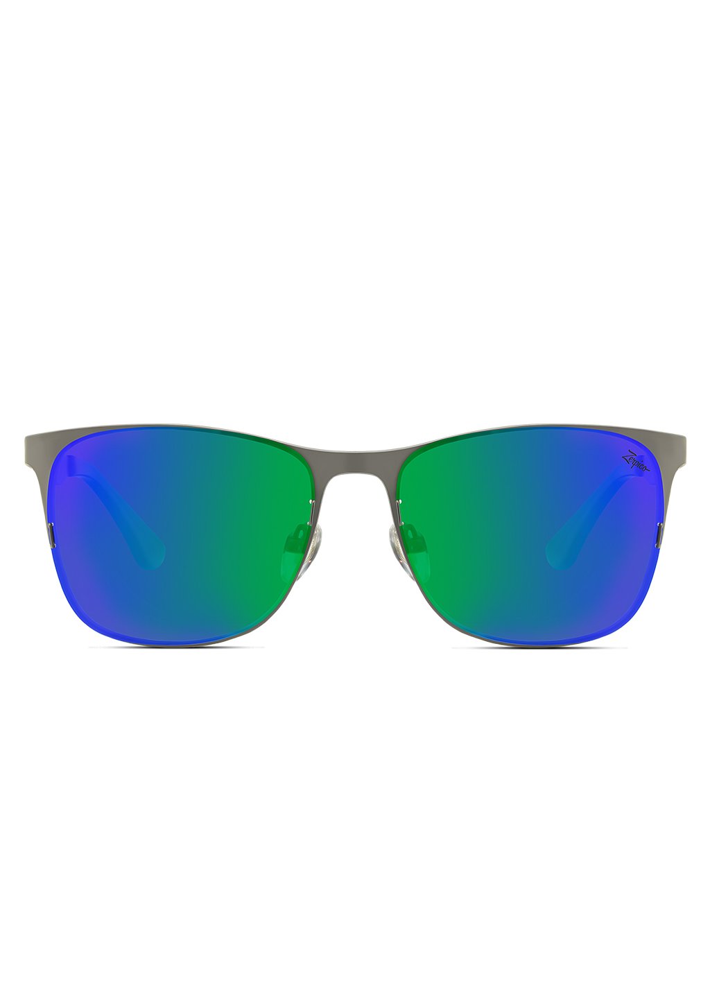 Titanium Wayfarers - V2 sunglasses with changeable lenses in various colors displayed elegantly.