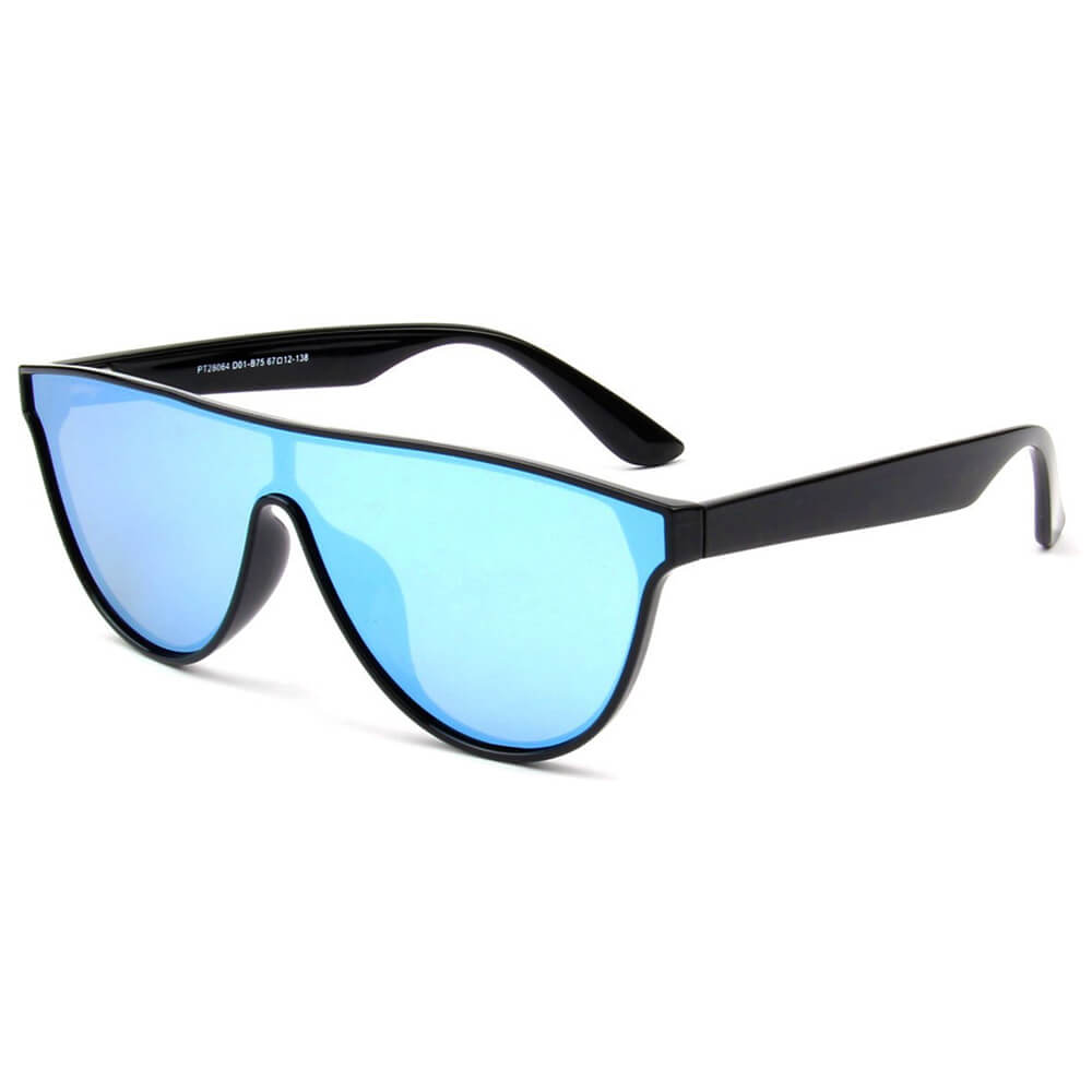 TOULOUSE Women Round Polarized Fashion Sunglasses featuring a stylish round design with a TR90 frame and CR-39 polarized lenses.