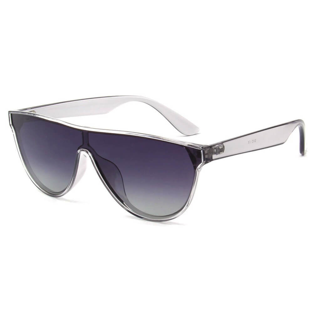 TOULOUSE Women Round Polarized Fashion Sunglasses featuring a stylish round design with a TR90 frame and CR-39 polarized lenses.