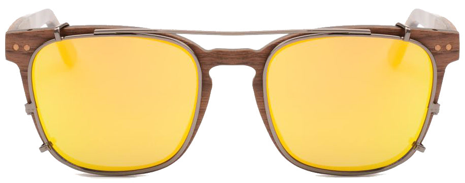 Transformer Wood & Carbon Fibre Sunglasses featuring a multi-layer wood and carbon fibre frame with acetate tips.