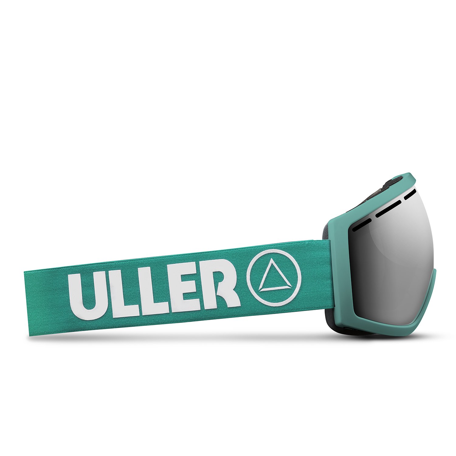 Uller® Vertical Mint/Grey ski goggles featuring advanced X-POLAR lens technology, designed for optimal clarity and performance.