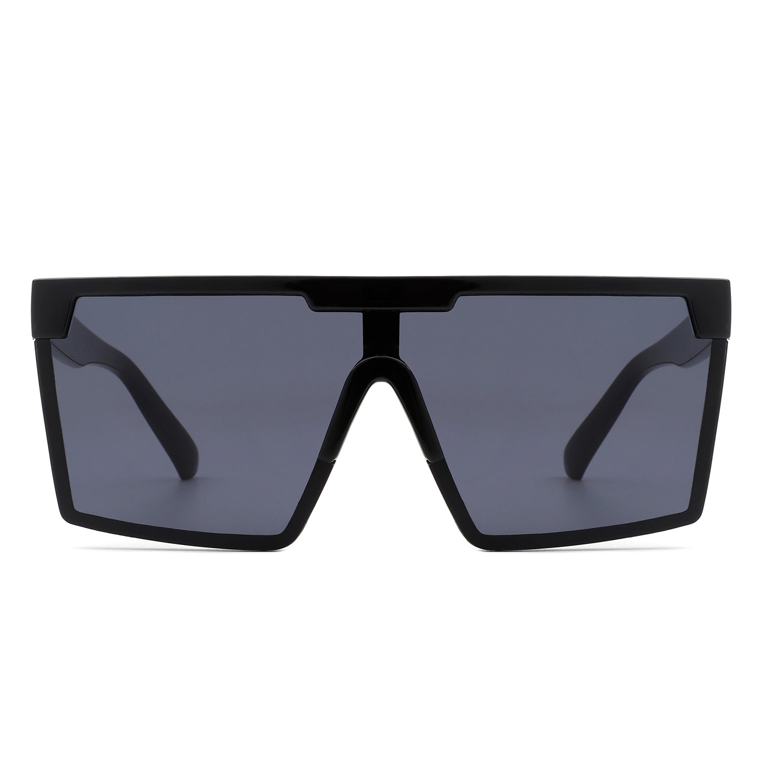 Vitalize Oversize Retro Square Flat Top Tinted Fashion Women sunglasses with a stylish design and UV protection.