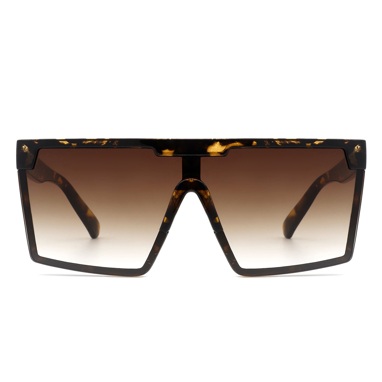 Vitalize Oversize Retro Square Flat Top Tinted Fashion Women sunglasses with a stylish design and UV protection.