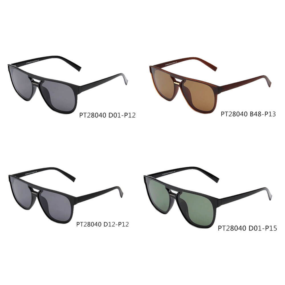 Warsawi Classic Round Polarized Fashion Sunglasses with TR90 frame and CR-39 lenses, showcasing a stylish round design.