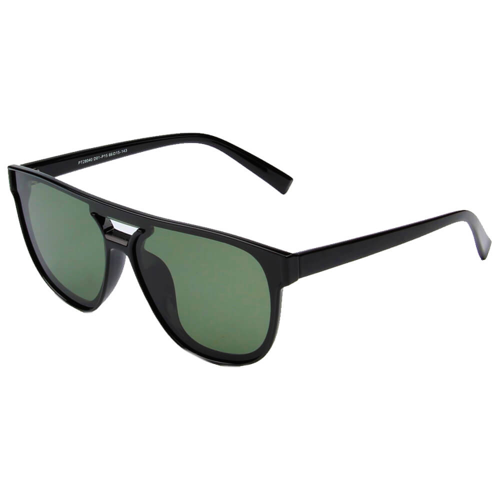 Warsawi Classic Round Polarized Fashion Sunglasses with TR90 frame and CR-39 lenses, showcasing a stylish round design.