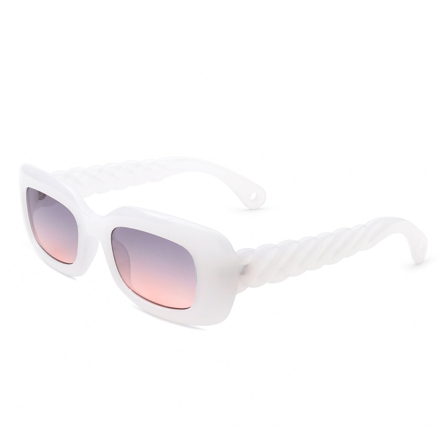 Wonderia Rectangle Narrow Retro Slim Square Fashion Sunglasses with plastic frame and PC lenses, offering stylish sun protection.