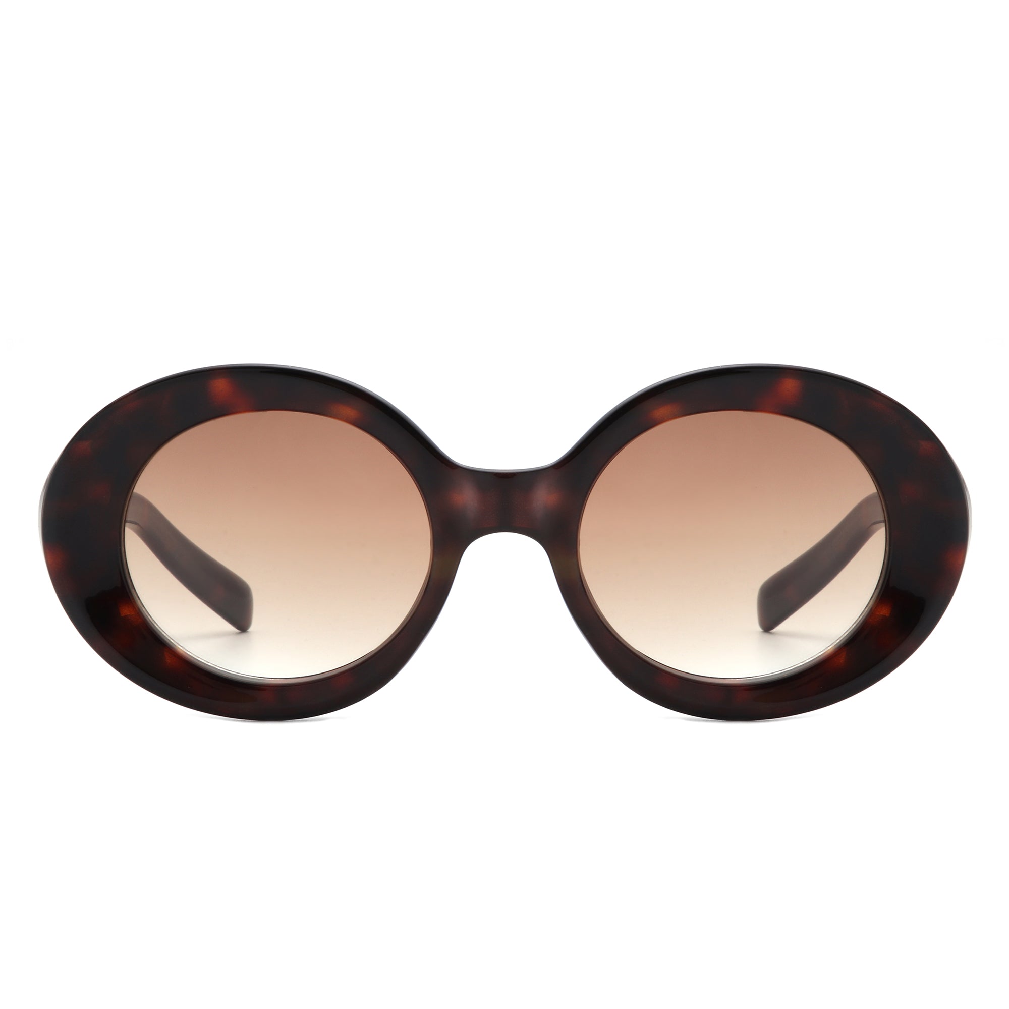 Zyriel Oval Retro Fashion-Inspired Round Sunglasses with a stylish round frame and oval contour, perfect for sunny days.