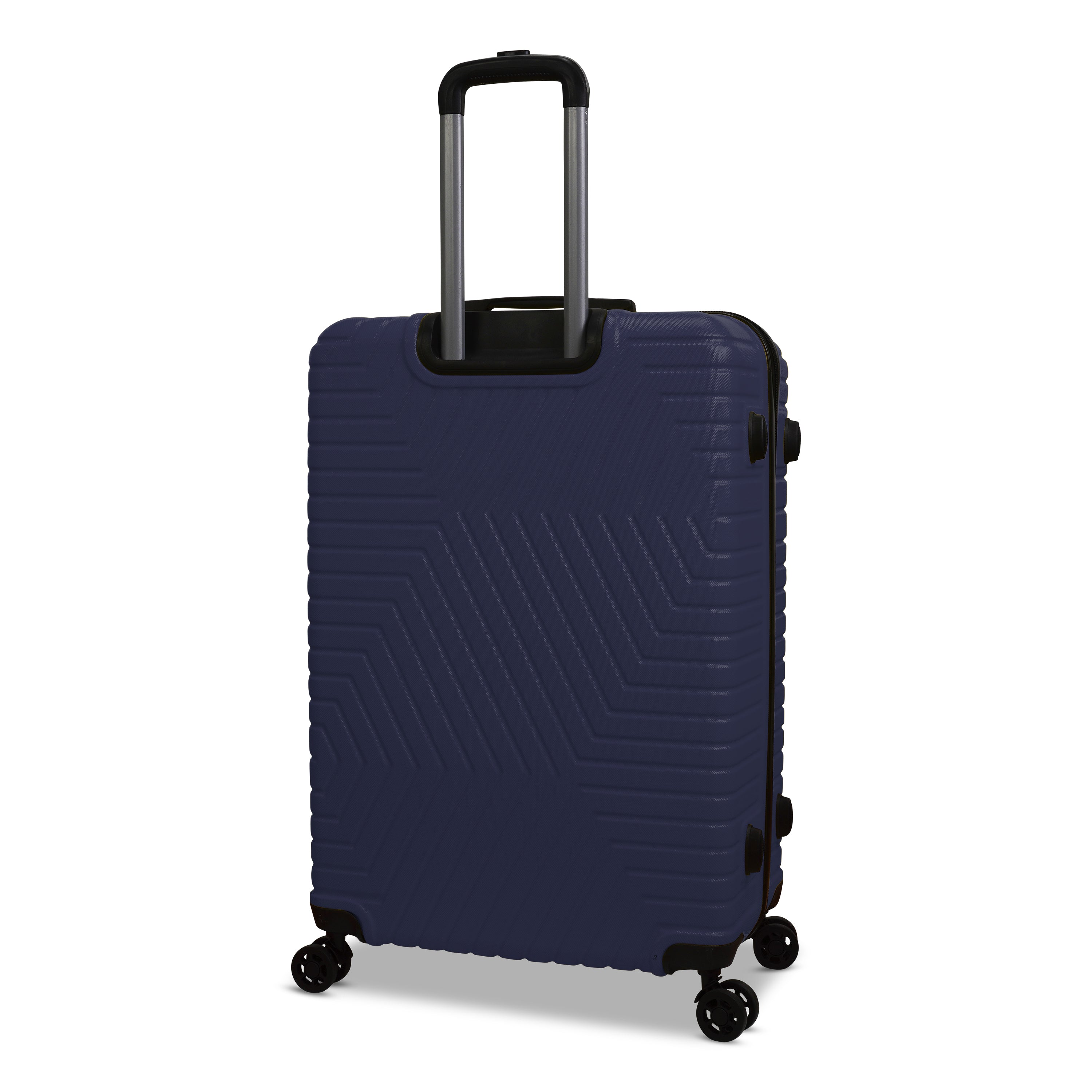 3 Piece Luggage Set Lattitude Collection featuring durable ABS outer shell, spinner wheels, and vibrant color options.