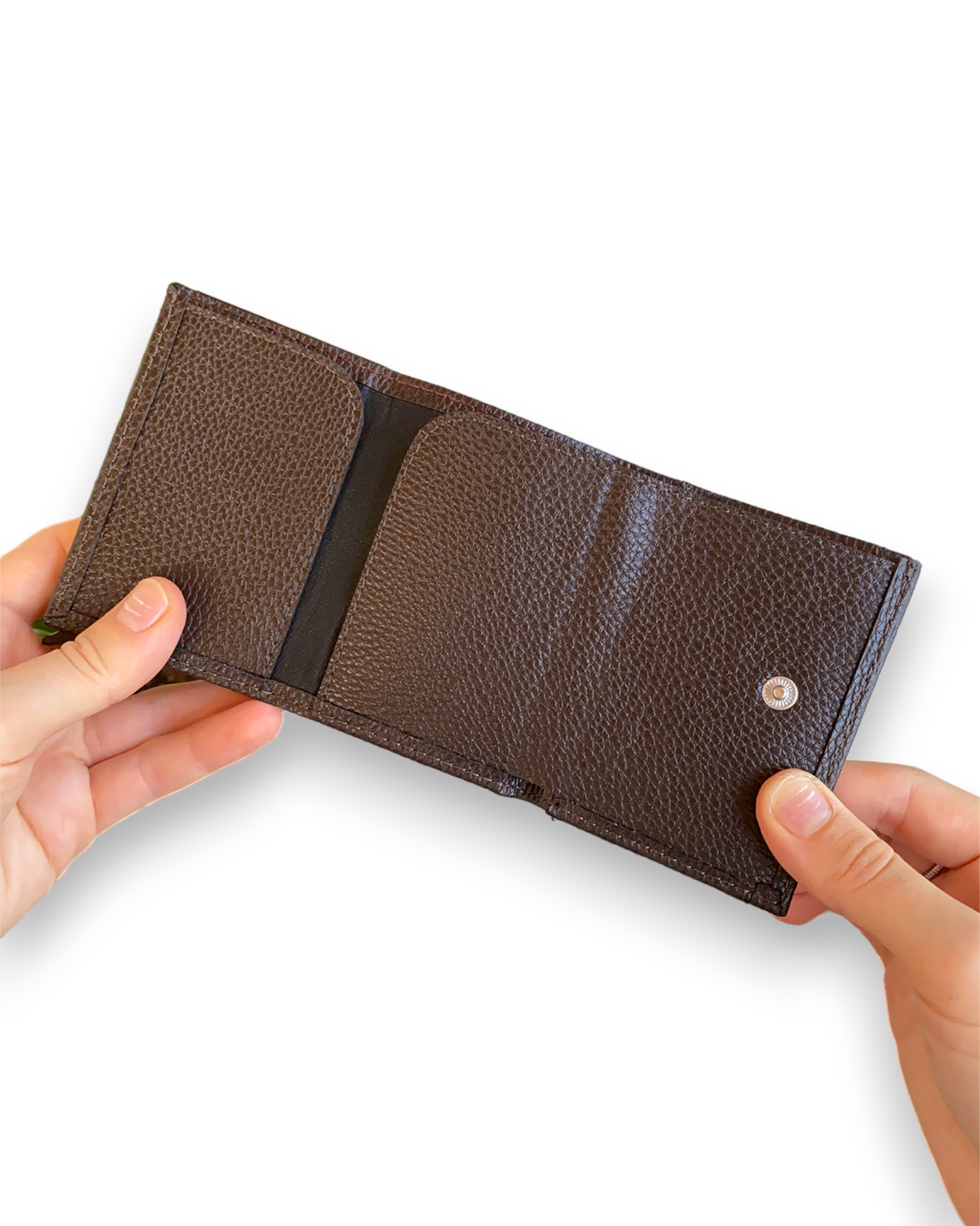 Agara PU Leather RFID Mechanism Card Holder in sleek design, showcasing card slots and pop-up mechanism.