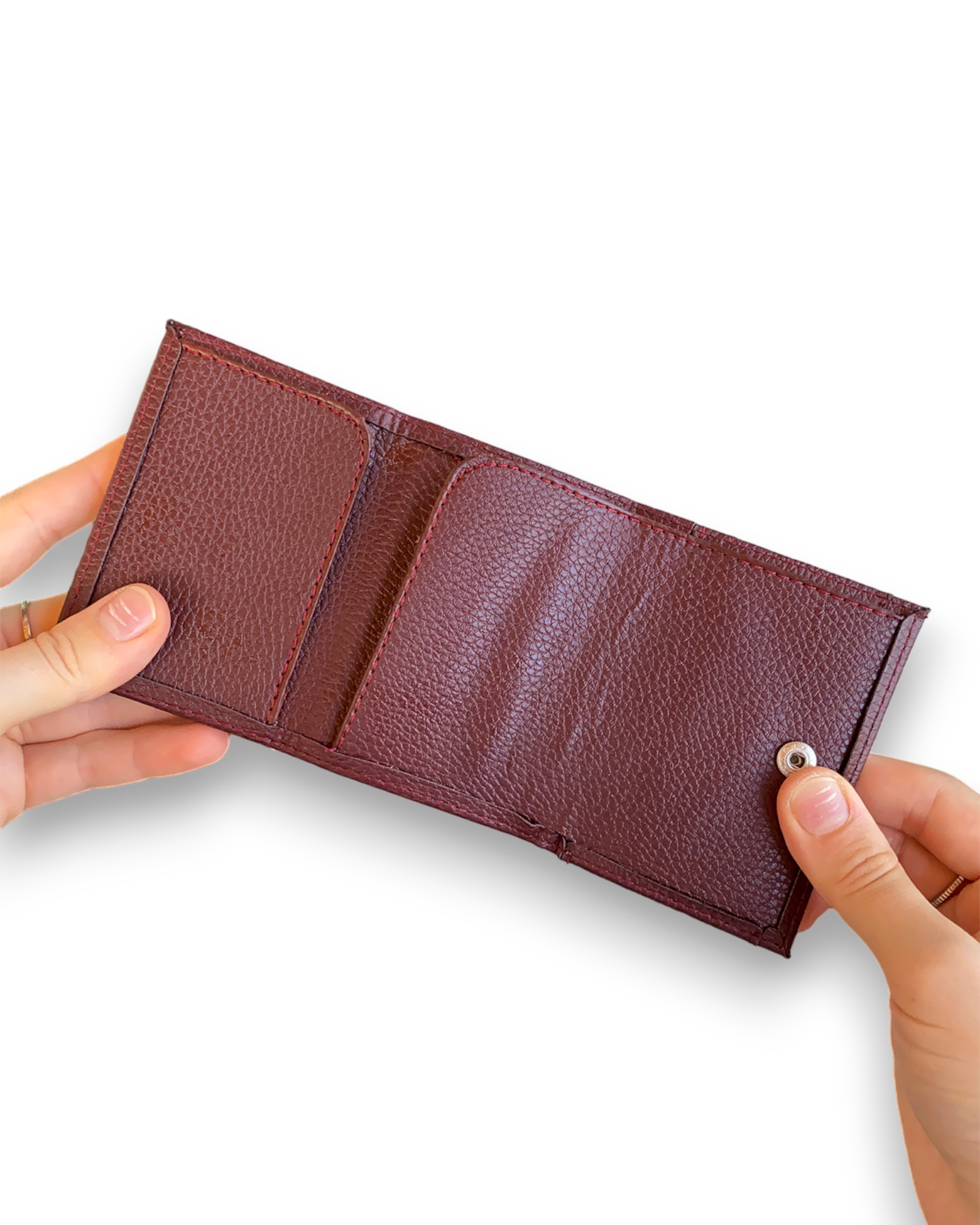 Agara PU Leather RFID Mechanism Card Holder in sleek design, showcasing card slots and pop-up mechanism.