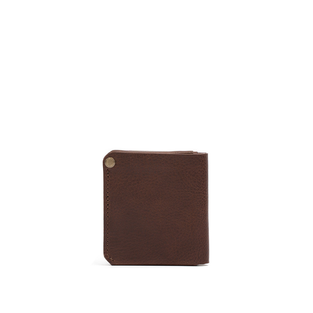 AirTag Wallet - Leather Billfold 2.1 showcasing premium Italian leather with a hidden AirTag pocket, designed for style and security.