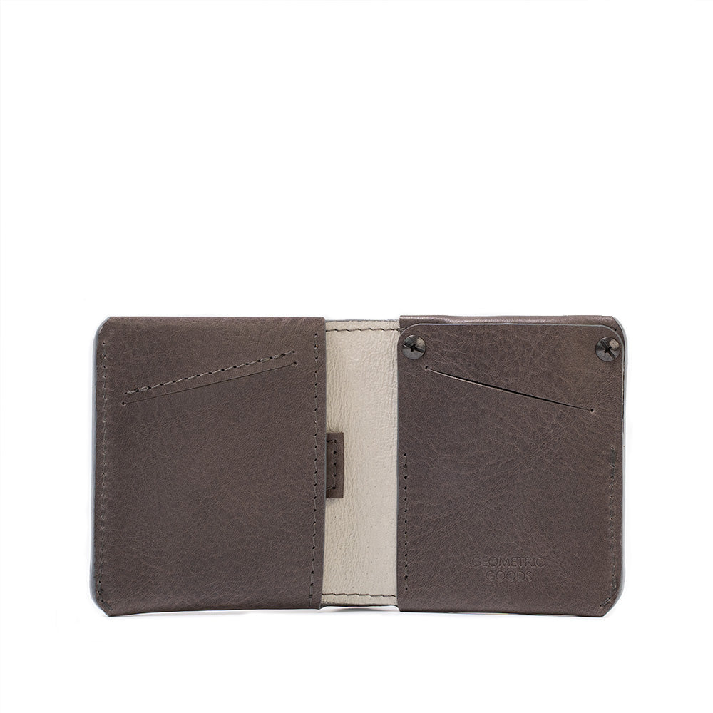 AirTag Wallet - Leather Billfold 2.1 showcasing premium Italian leather with a hidden AirTag pocket, designed for style and security.