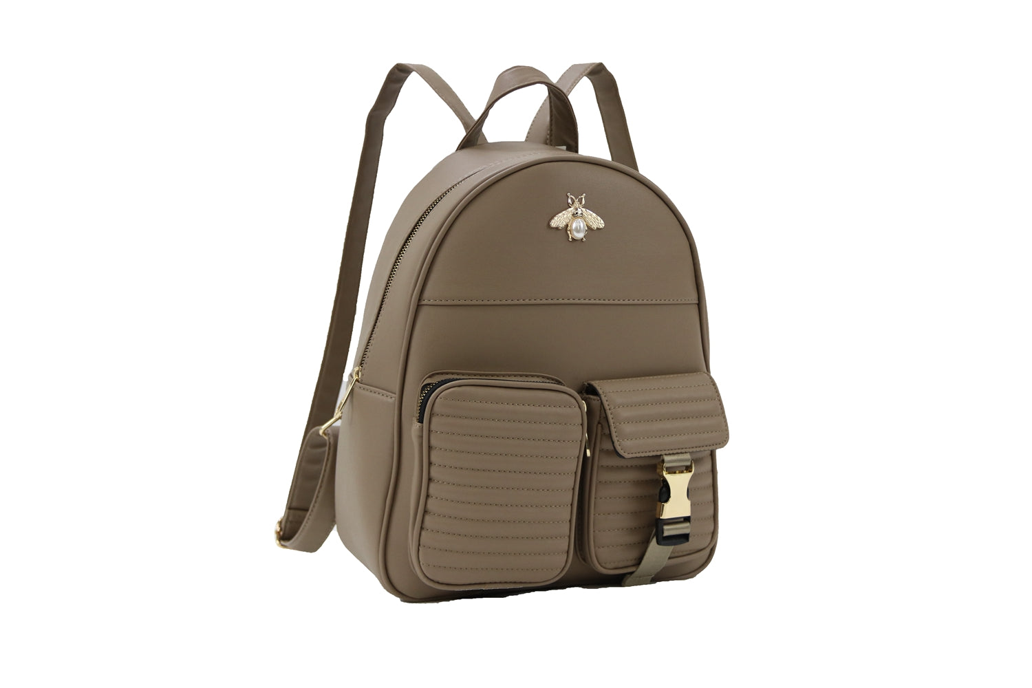 Backpack B1722 in a stylish design, featuring padded straps and spacious compartments.