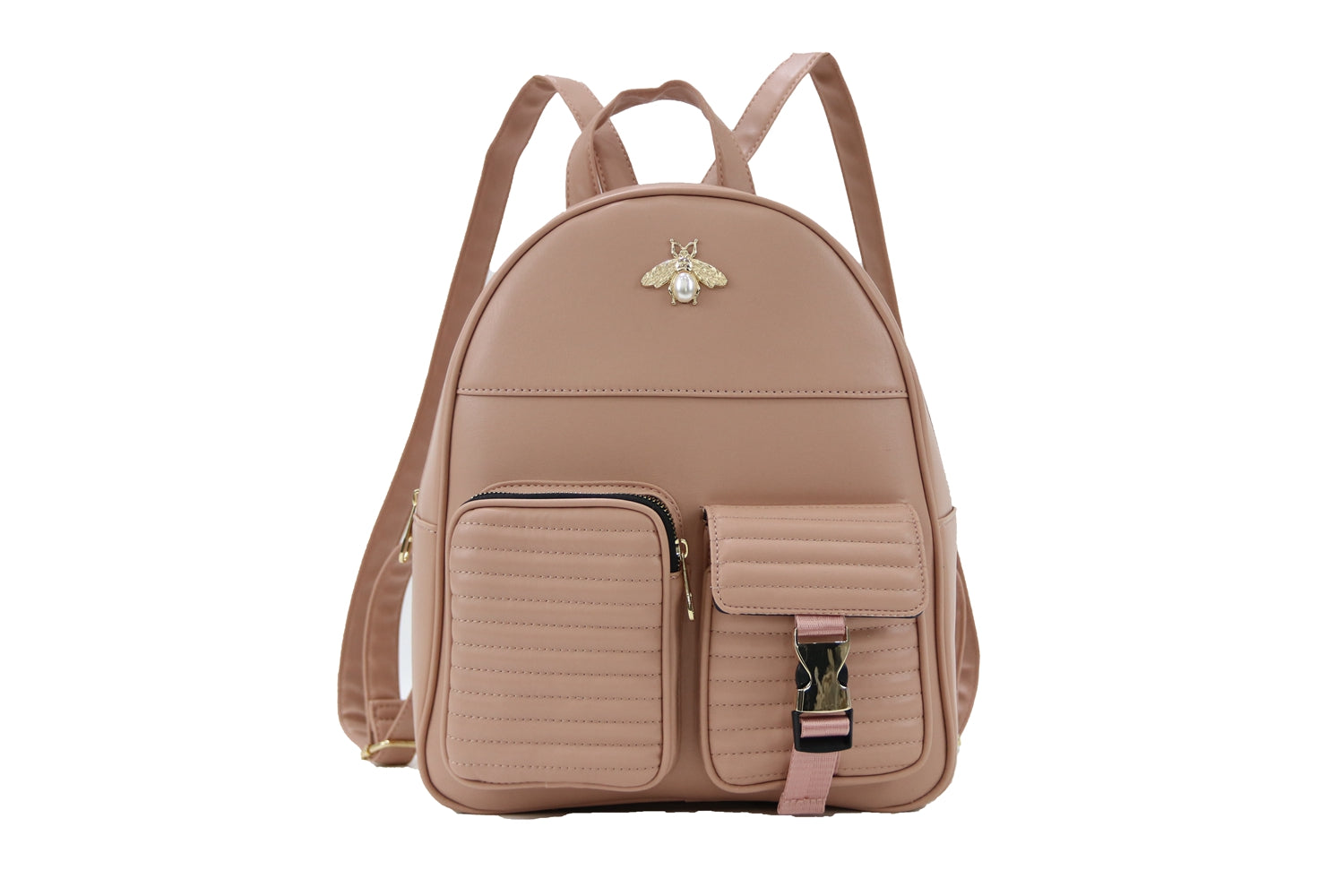 Backpack B1722 in a stylish design, featuring padded straps and spacious compartments.