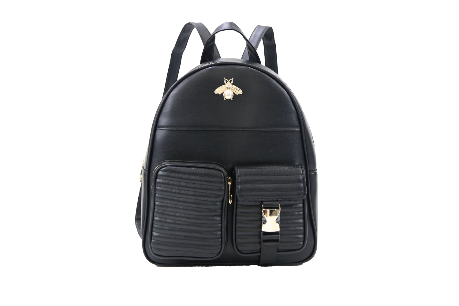 Backpack B1722 in a stylish design, featuring padded straps and spacious compartments.