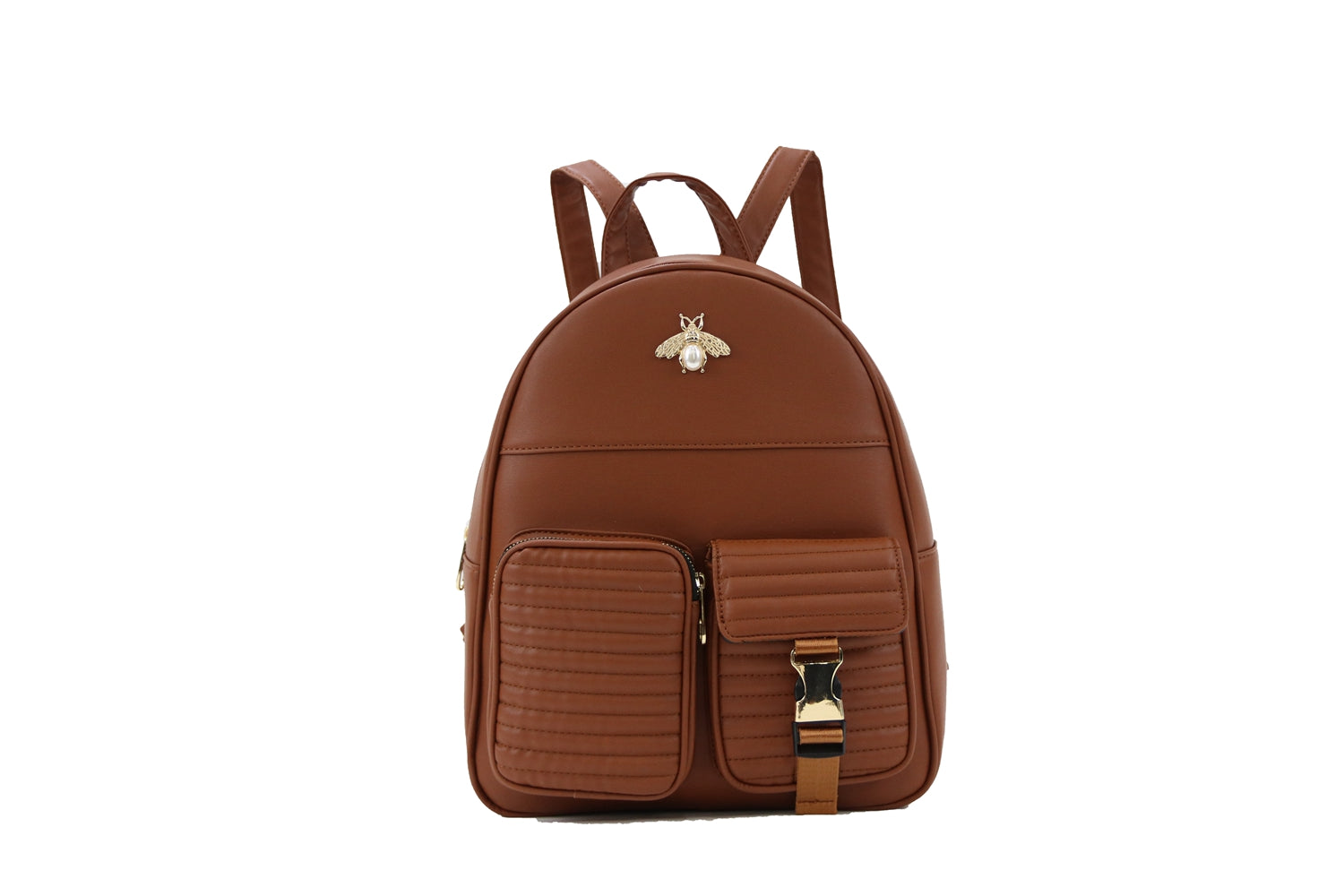 Backpack B1722 in a stylish design, featuring padded straps and spacious compartments.