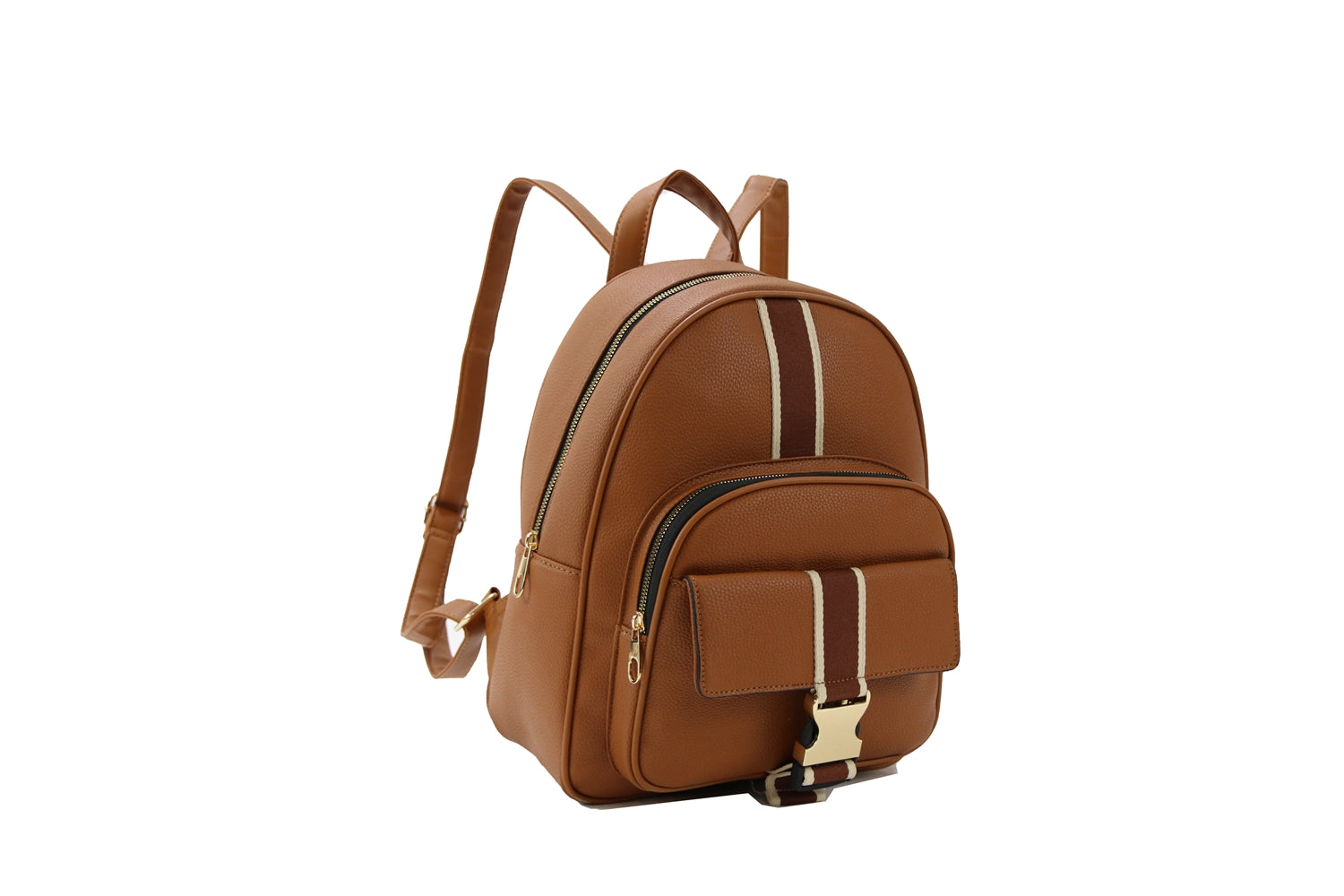 Backpack B1927 featuring a modern design with padded straps and spacious compartments.