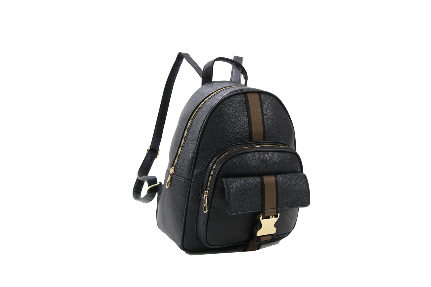 Backpack B1927 featuring a modern design with padded straps and spacious compartments.