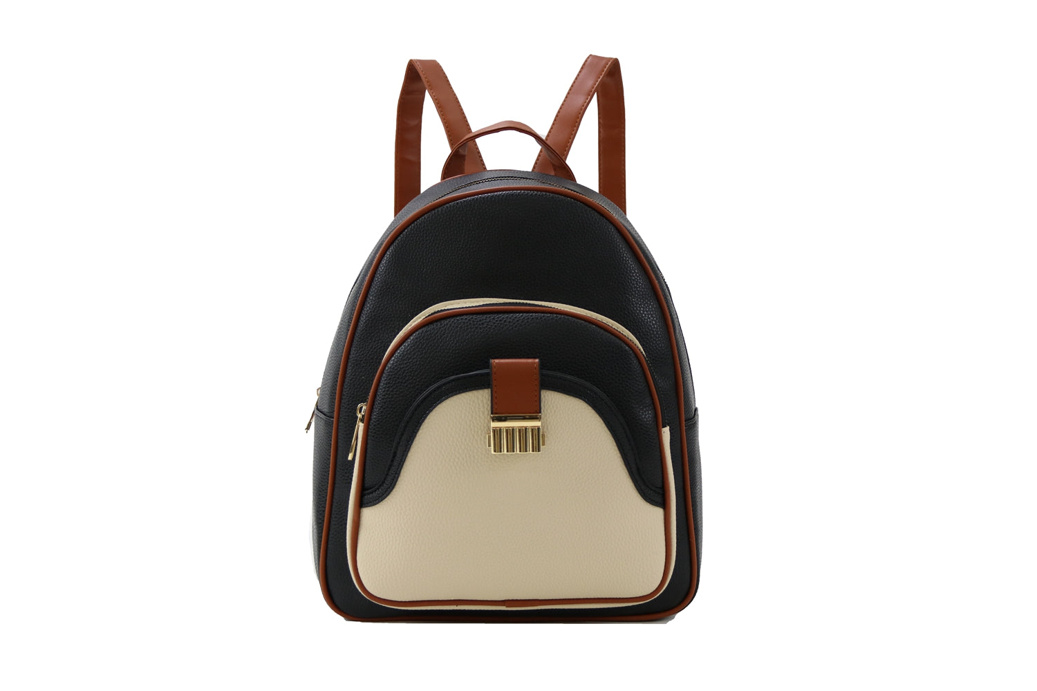 Backpack B1931 featuring a sleek design, padded straps, and spacious compartments, ideal for school and travel.