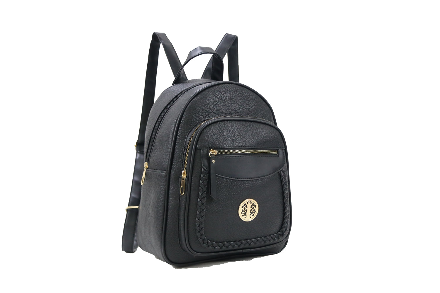 Backpack B1987 featuring a durable design, spacious compartments, and padded straps, ideal for school and travel.