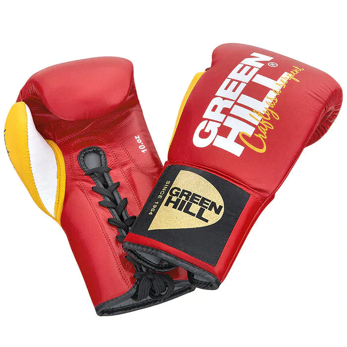 Boxing Gloves Taipan made from genuine leather, featuring multi-layer foam padding and adjustable Velcro straps, available in various colors.