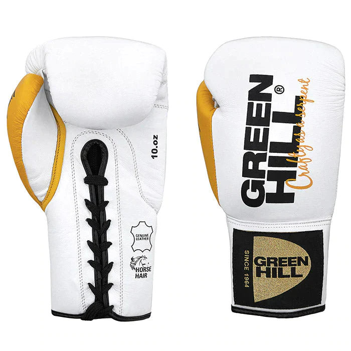 Boxing Gloves Taipan made from genuine leather, featuring multi-layer foam padding and adjustable Velcro straps, available in various colors.