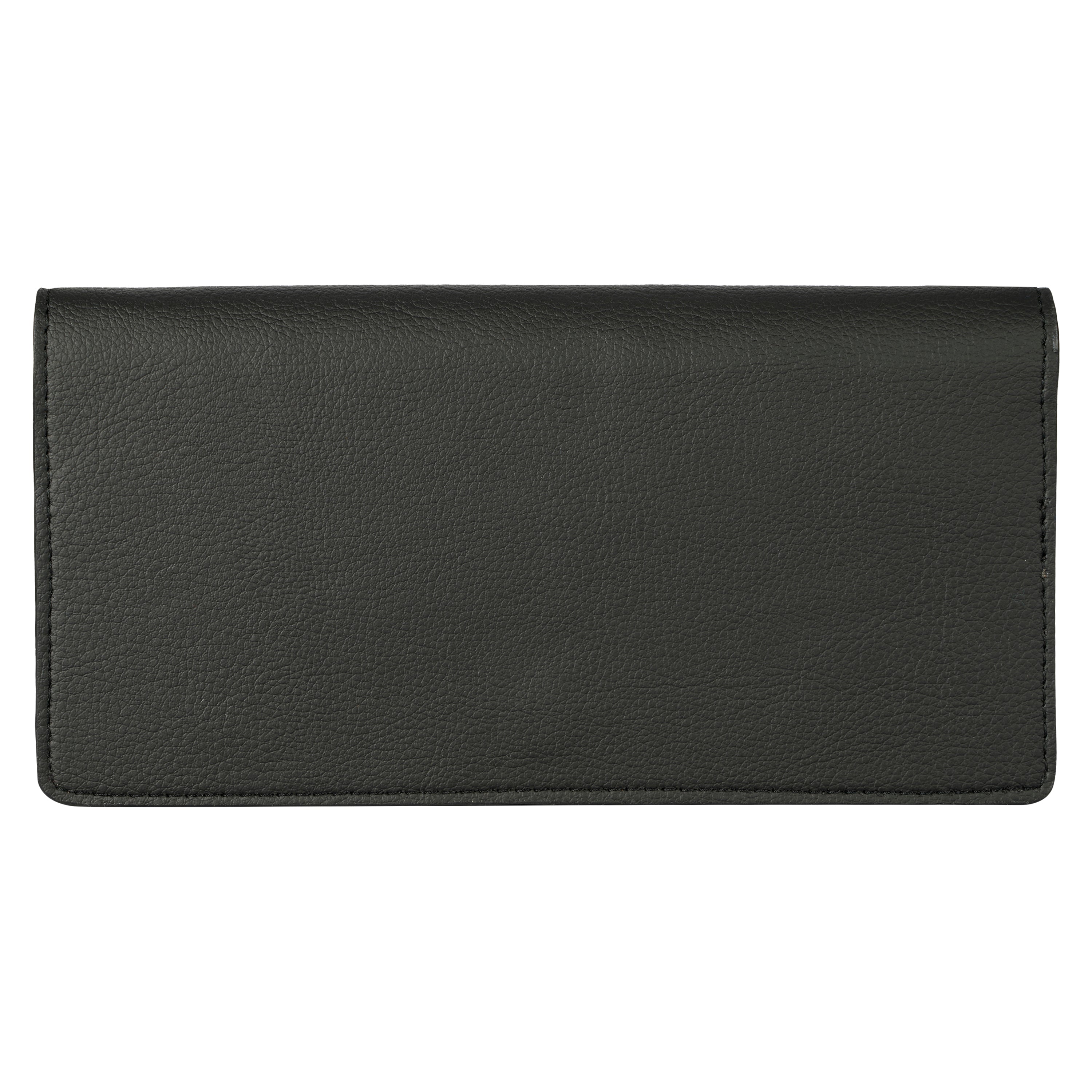 Cactus Leather Slim Wallet featuring six card slots, two cash compartments, and a zip pocket, made from sustainable cactus leather.