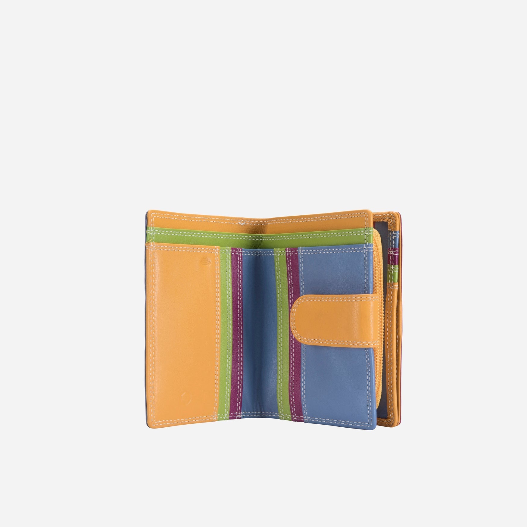 Compact Ladies Purse in vibrant colors, featuring a playful design and spacious compartments for essentials.