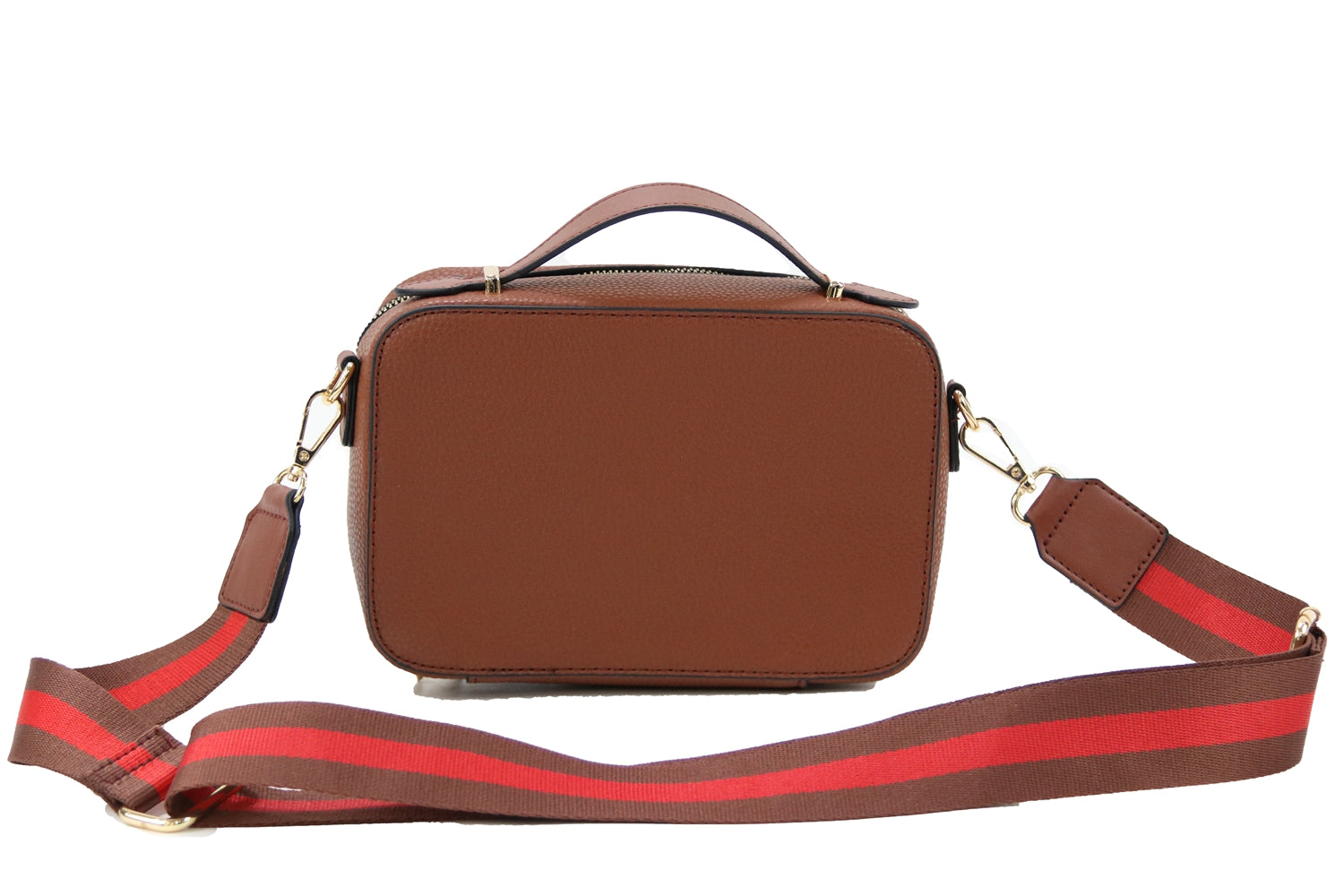 Stylish Crossbody C1740 bag with adjustable strap and multiple pockets.