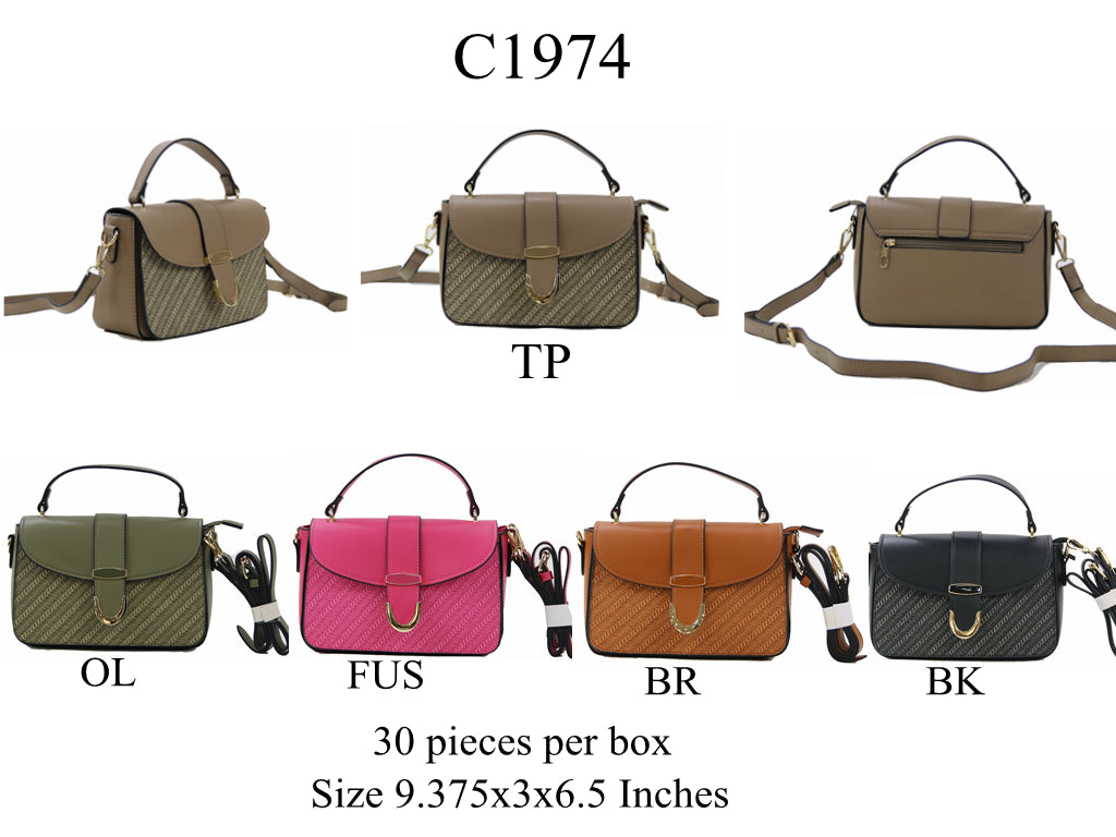 Crossbody C1974 bag featuring a sleek design and adjustable strap, perfect for hands-free convenience.