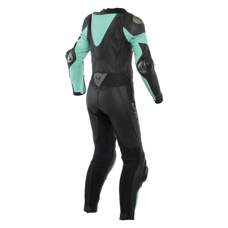 Dainese Imatra Perforated Women's Race Suit showcasing full grain cowhide leather and advanced protective features.