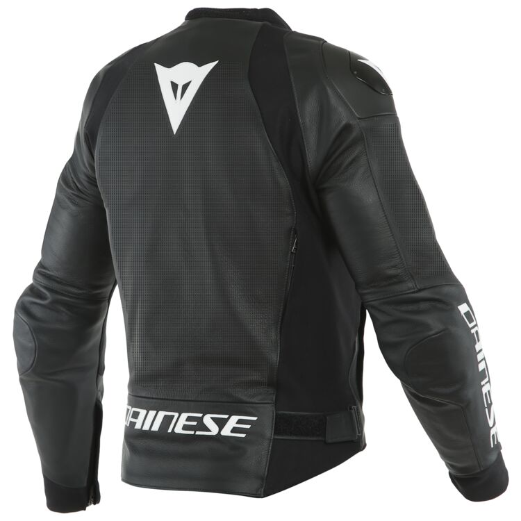 Dainese Sport Pro Perforated Leather Jacket showcasing premium cowhide leather, ergonomic fit, and advanced protection features.