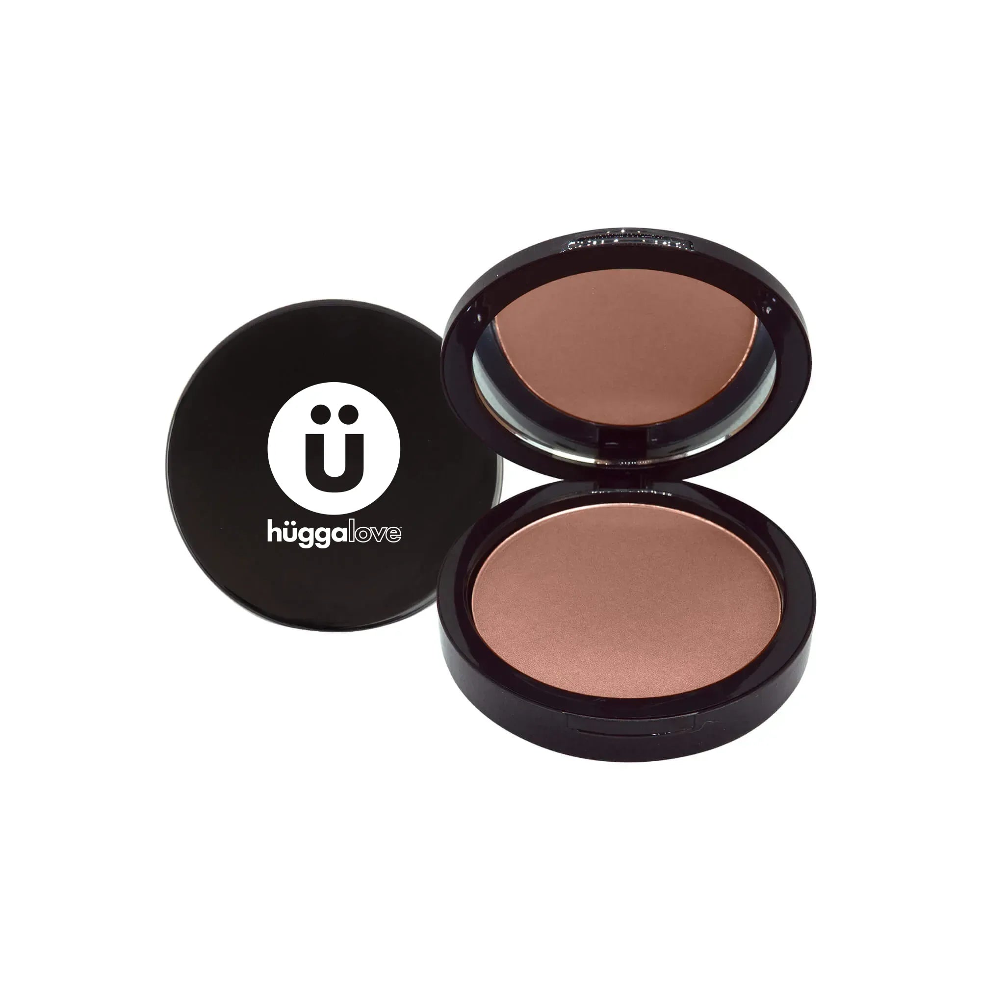 A compact of Dual Blend Powder Foundation in Ecru, showcasing its sleek design and powder texture, ideal for achieving a flawless complexion.