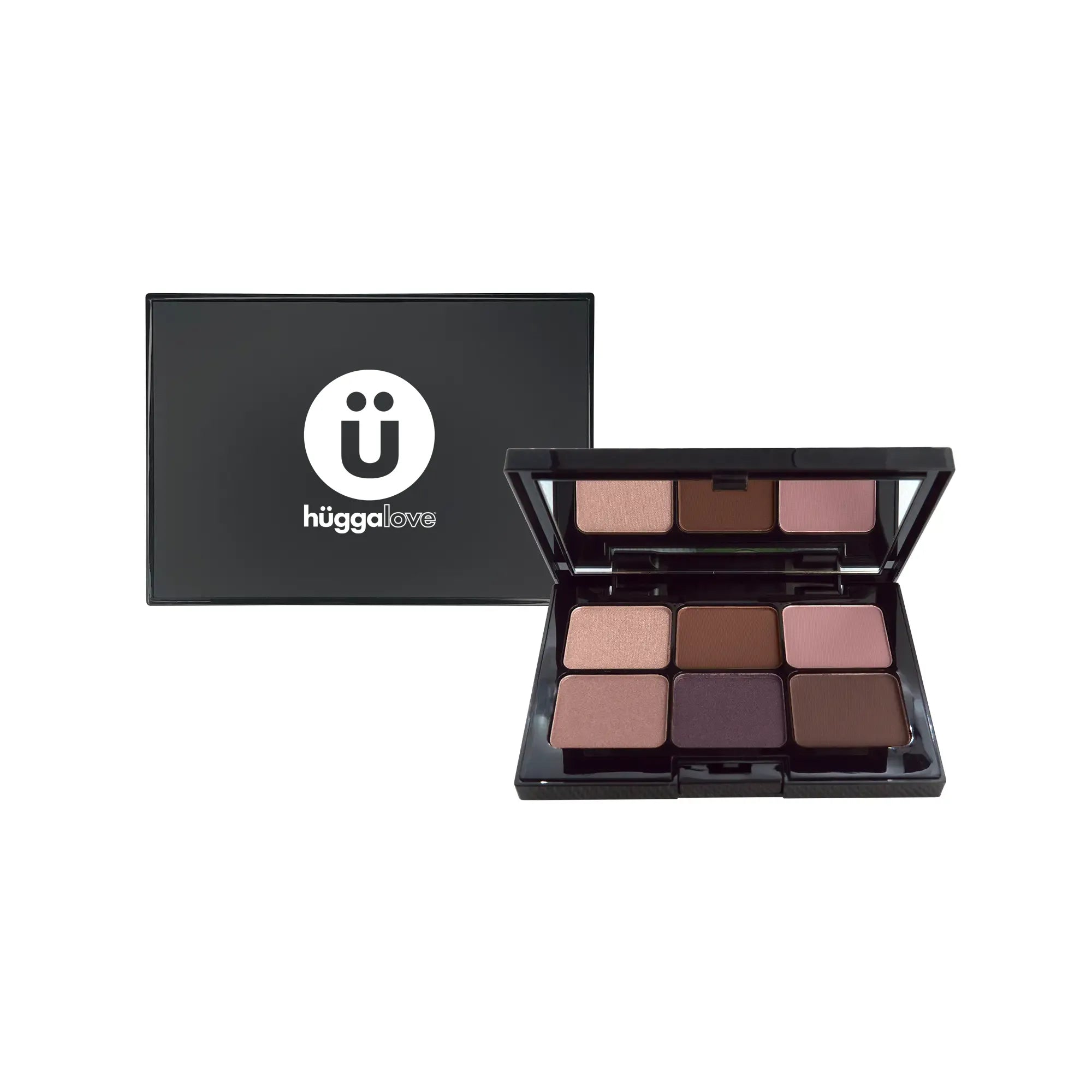 Sweet Almond Eyeshadow Palette featuring 6 creamy shades in a sleek compact, ideal for creating vibrant eye looks.