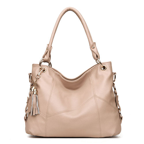 Fashionable one shoulder PU leather handbag for women, featuring a horizontal square shape and a stylish design.