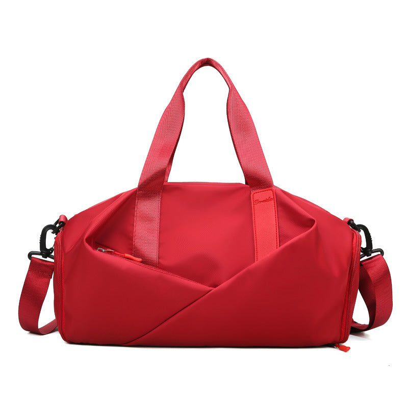 Fashion Plain Single Shoulder Sports Bag in a stylish plain design, featuring a single strap and soft handle, perfect for daily use.