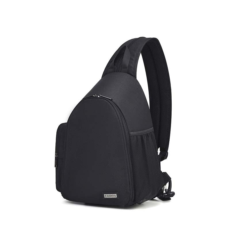 Fashion Simple Casual Waterproof Camera Bag in nylon, designed for SLR cameras with a stylish messenger bag look and waterproof features.