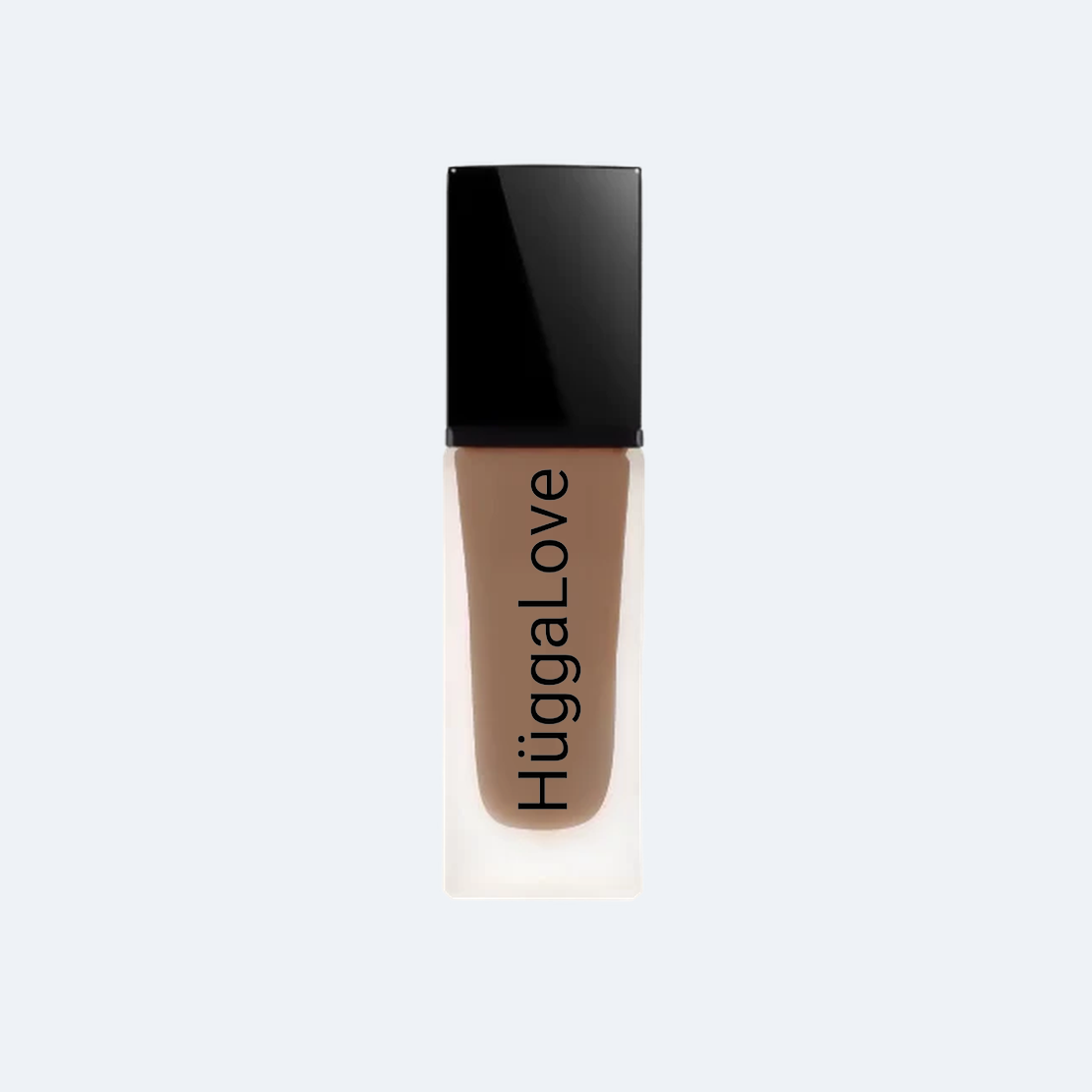 Sandal Foundation in a sleek 30 mL bottle, showcasing its natural glow finish and available shades.