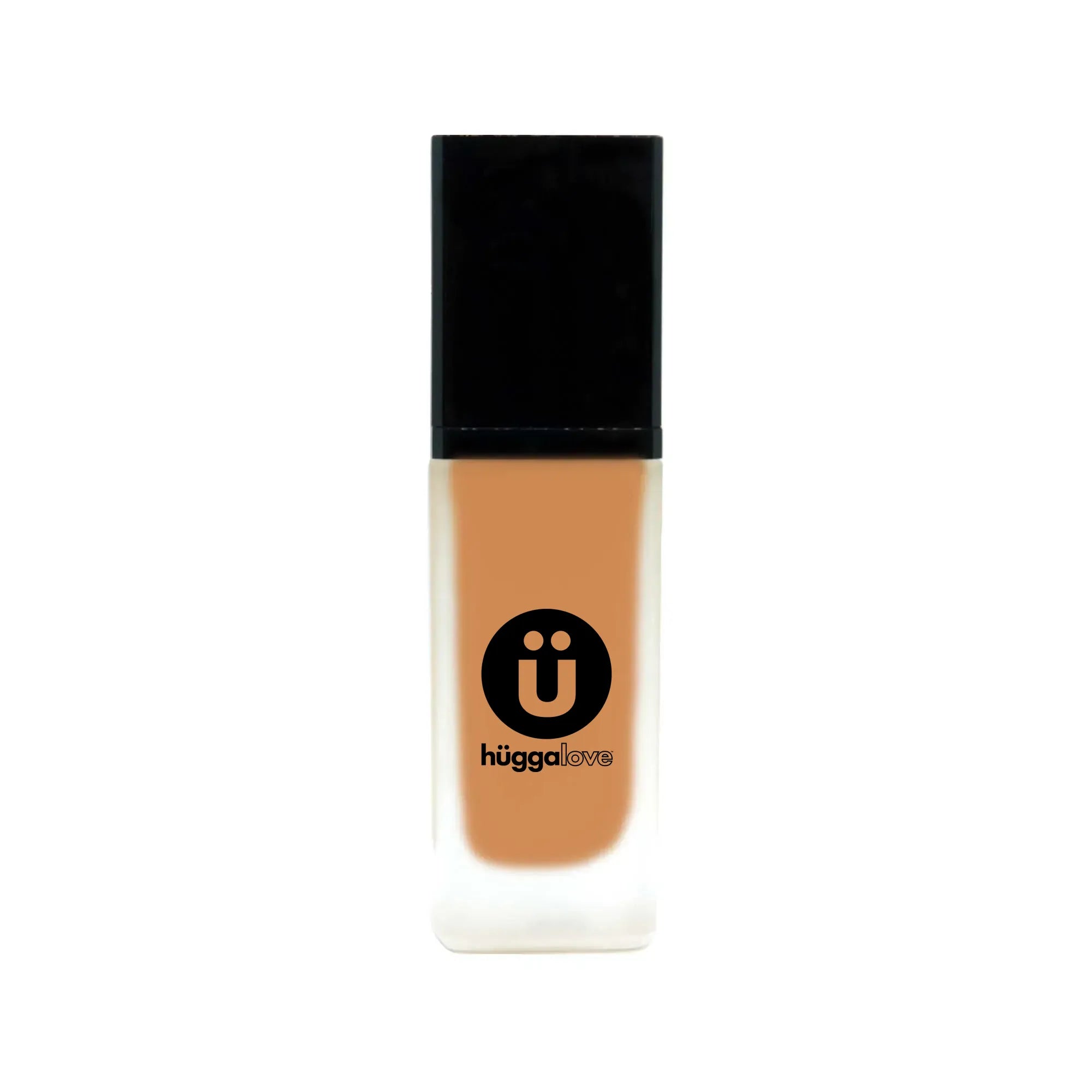 Marigold Foundation with SPF 15 in a sleek bottle, showcasing its natural glow finish and lightweight formula.