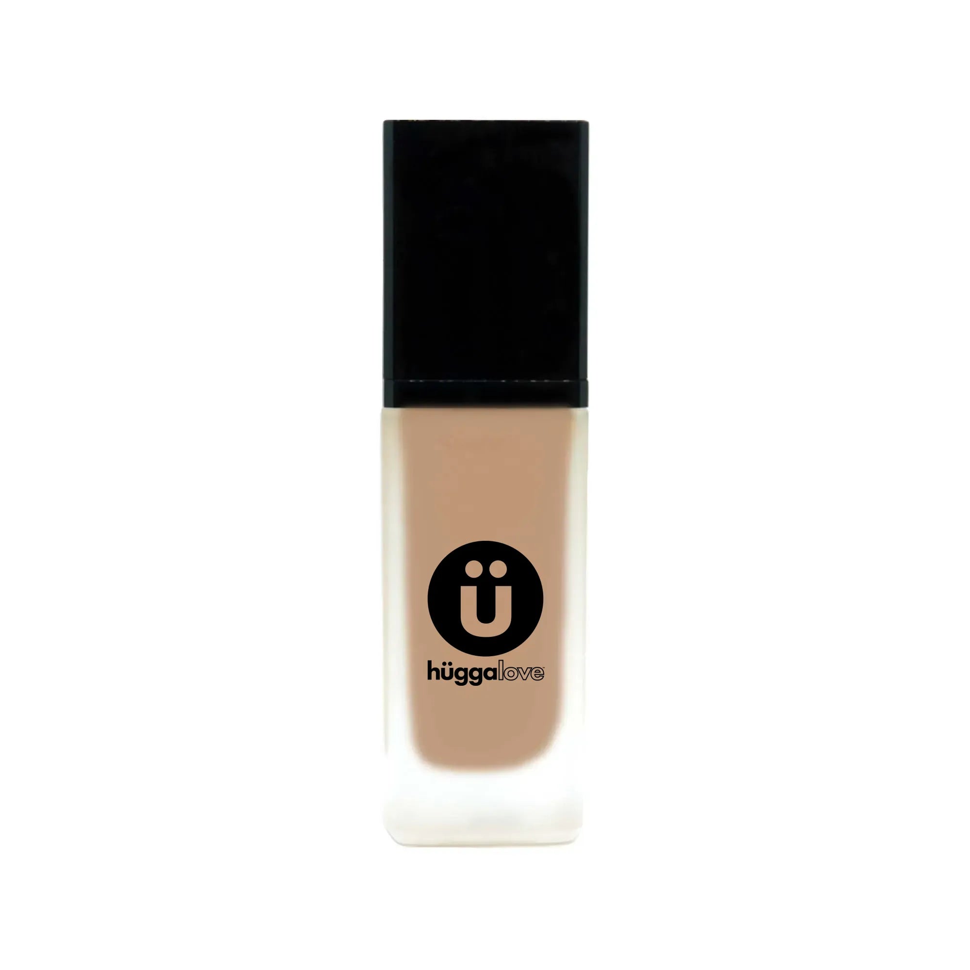 Mile Beach Foundation with SPF in a sleek bottle, showcasing its natural glow finish and lightweight formula.