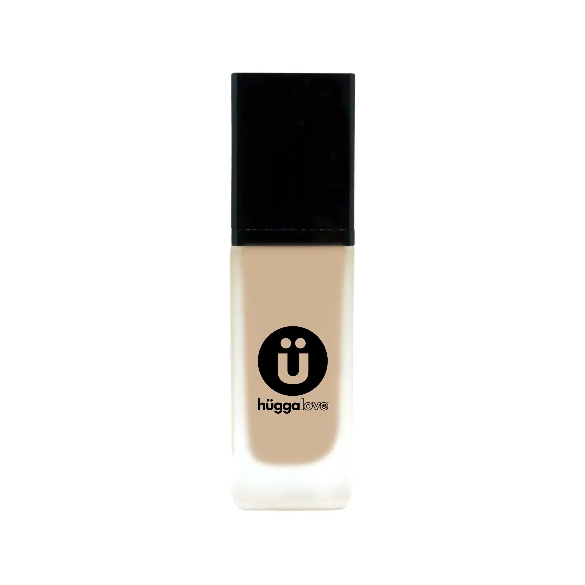 A bottle of Foundation with SPF - Seashell showcasing its natural glow finish and lightweight formula.