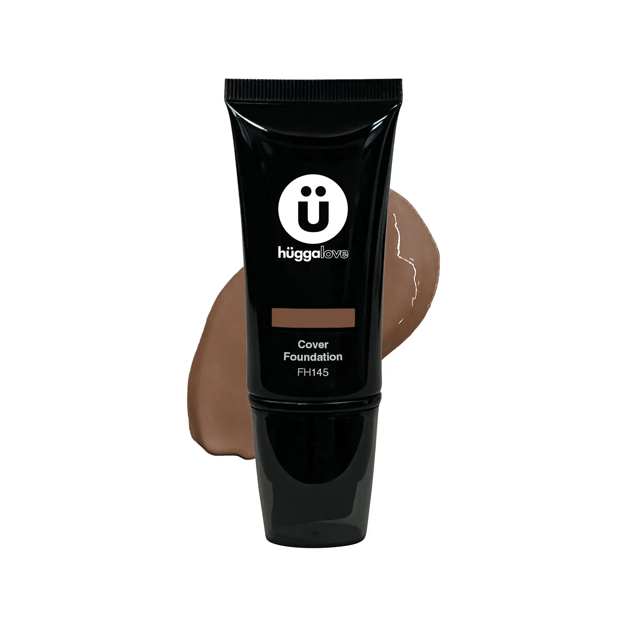 Full Cover Foundation in Brunette, showcasing its sleek packaging and rich color, ideal for achieving a flawless complexion.