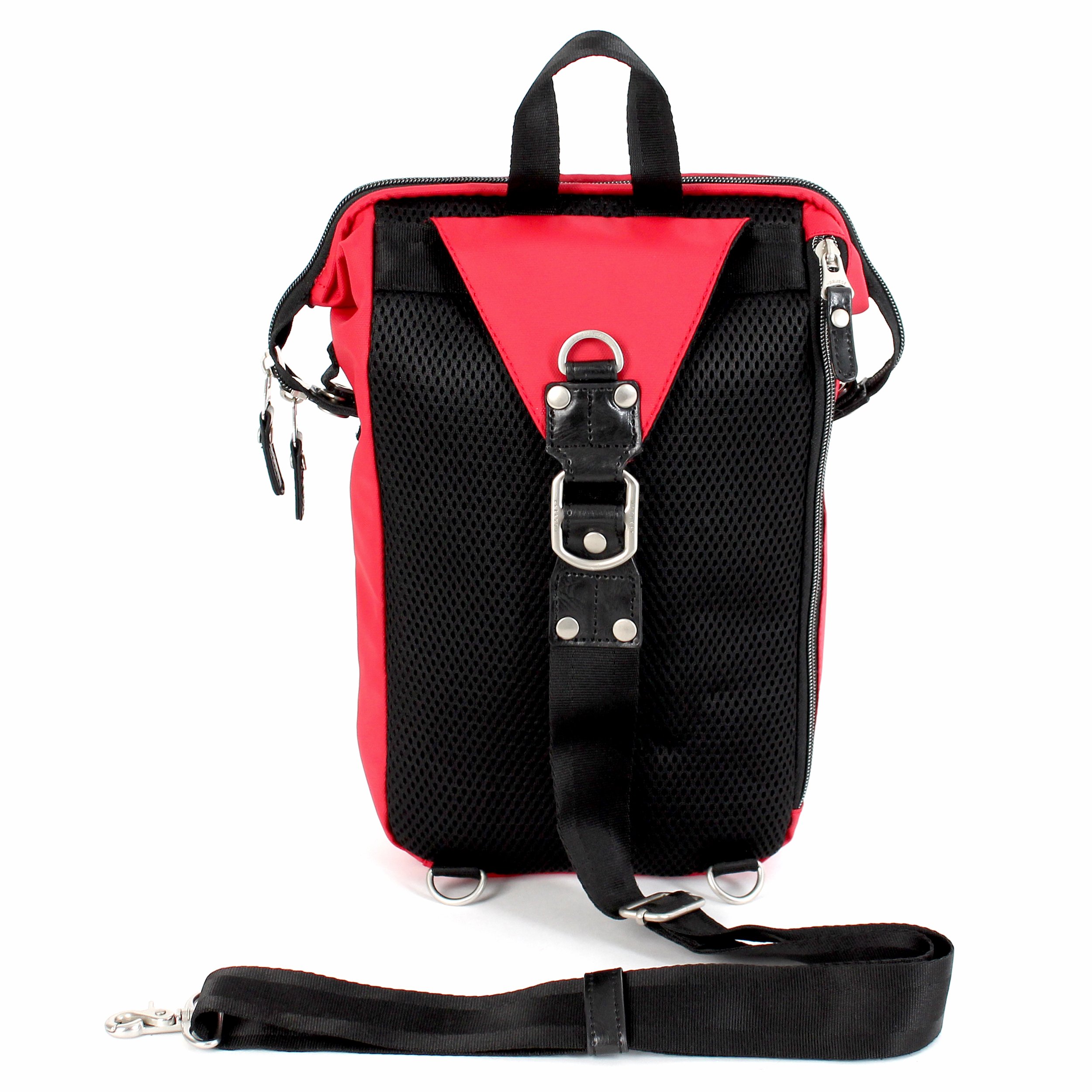 GABA Sling Pack in three available colors, showcasing its compact design and adjustable shoulder strap.