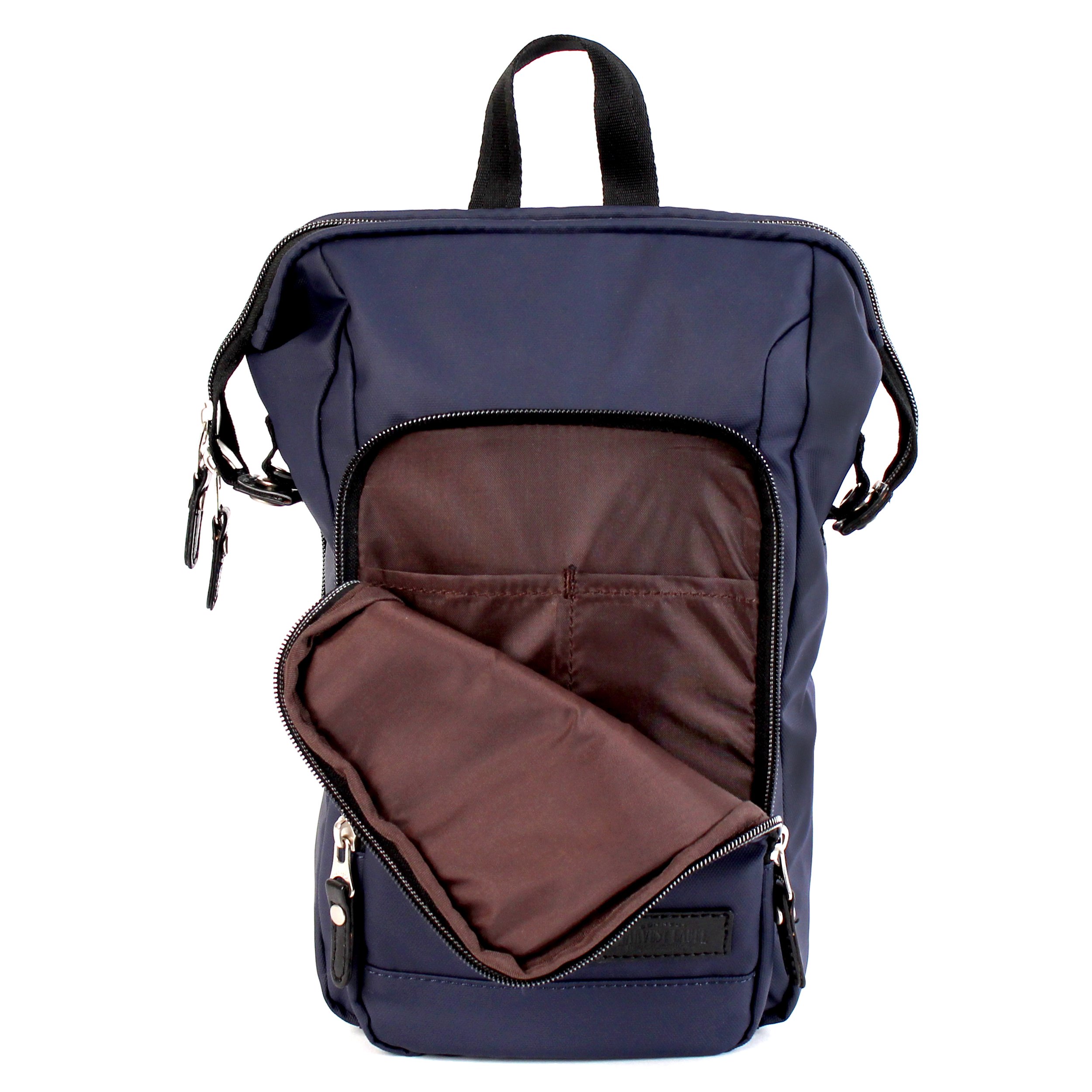 GABA Sling Pack in three available colors, showcasing its compact design and adjustable shoulder strap.