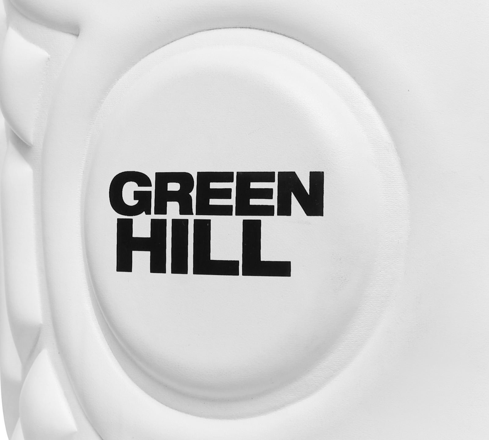 Green Hill Belly Guard Armor showcasing premium artificial leather and ergonomic design for boxing protection.