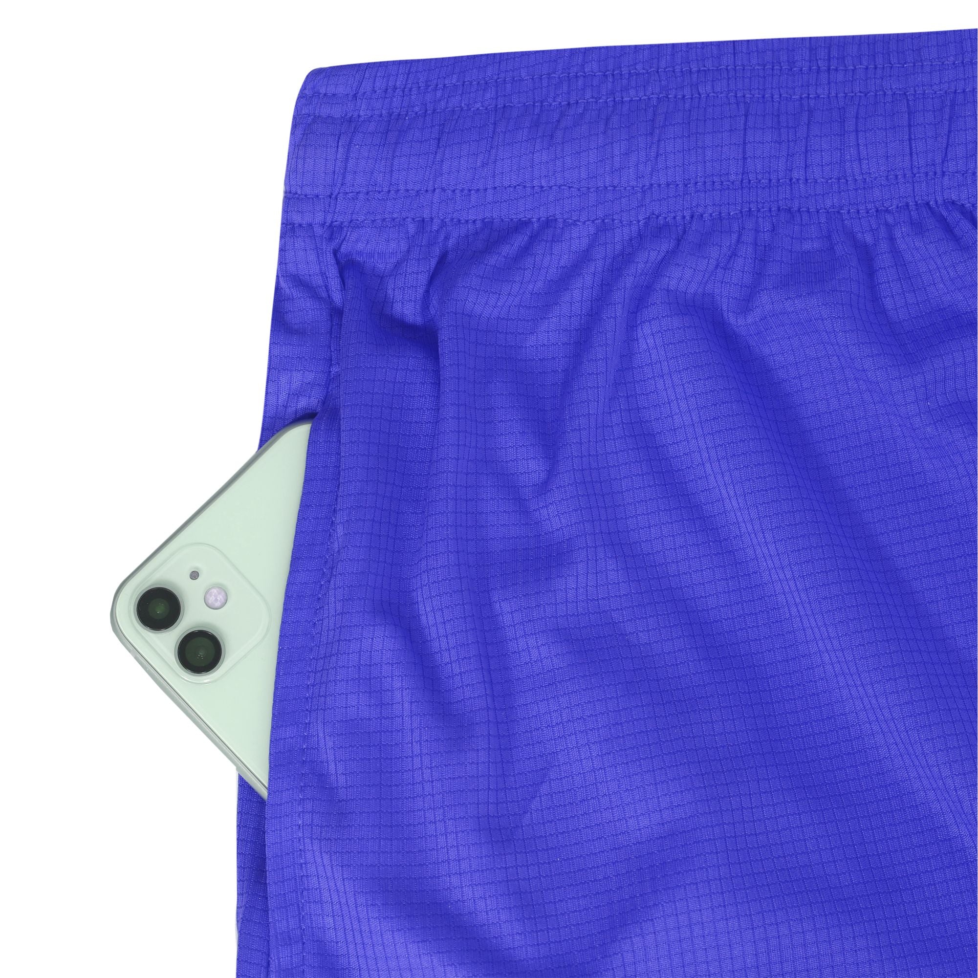 Green Hill Men Running GYM Shorts in a pack of 2, featuring a lightweight design, elastic waistband, and dual zippered pockets.